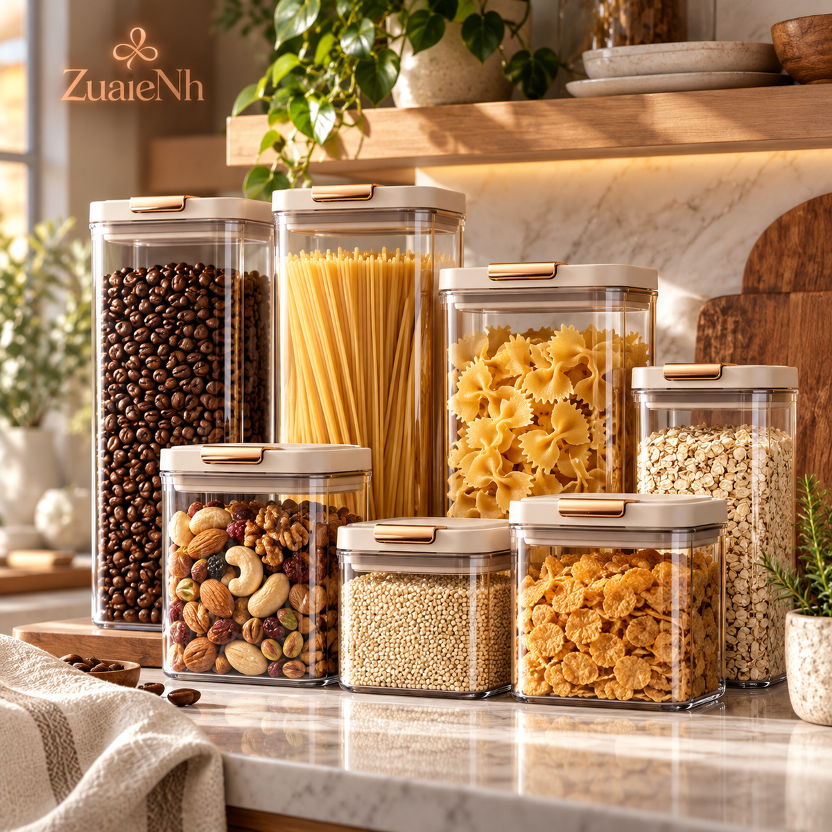 Luxury Airtight Pantry Storage Container Set